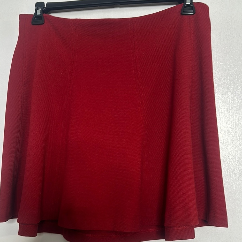 Old Navy Red Circle Skater Skirt